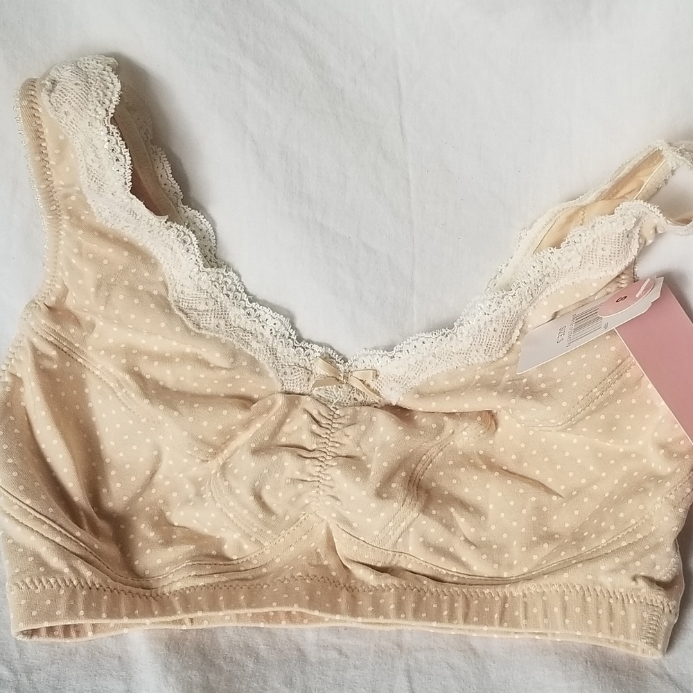 La Leche League nursing sleep bra sz S
